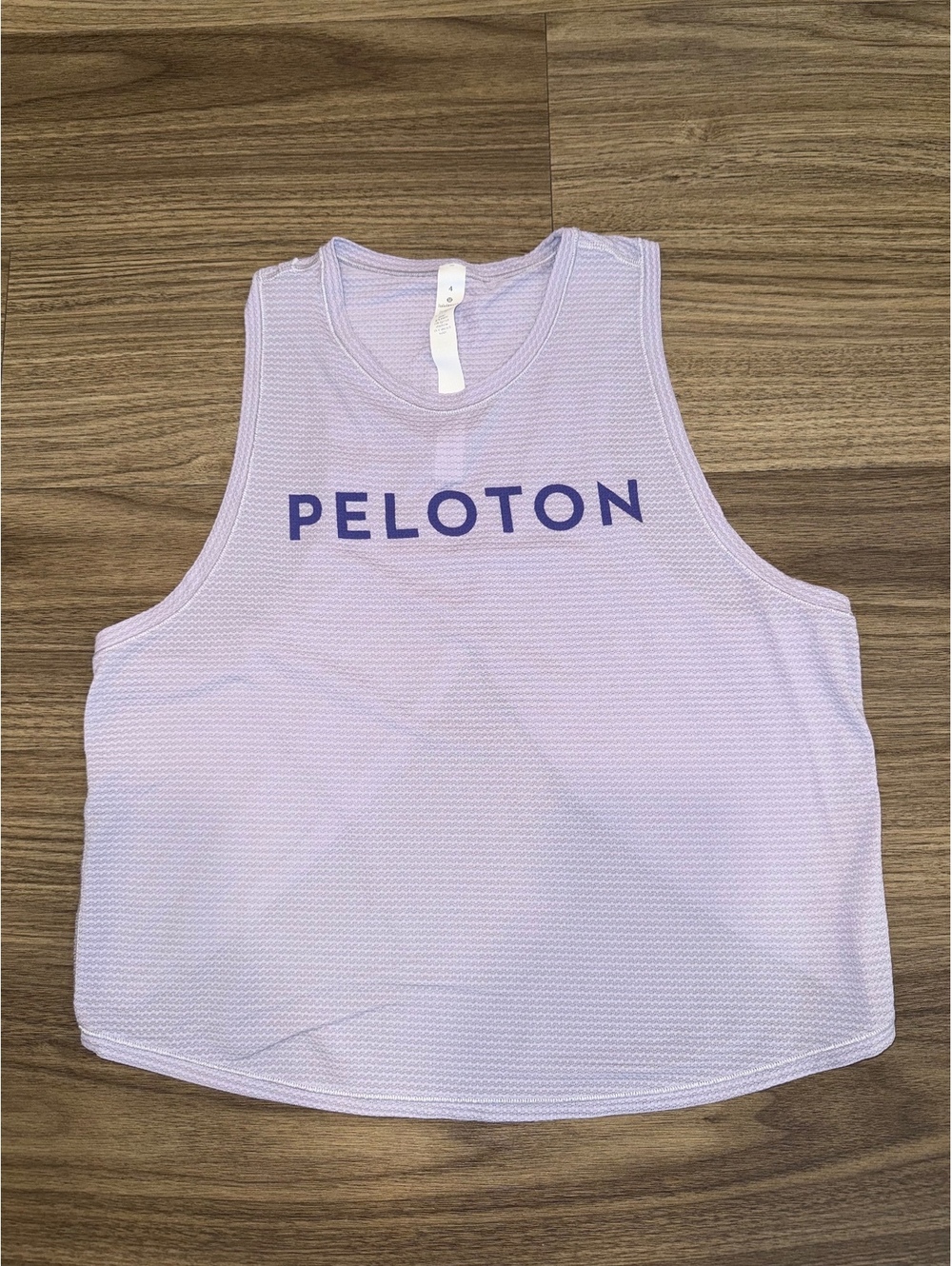 Lululemon Women’s Pelaton Tanktop Purple Size 4 #LL4612